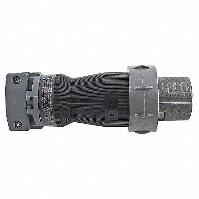 Pin and Sleeve Plug 100 A Blk Gry 2Pl