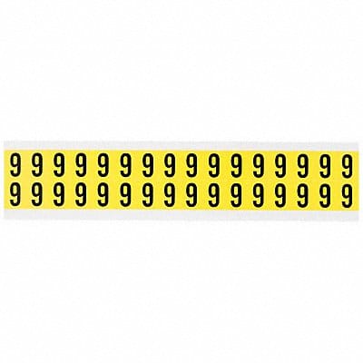 D4796 Carded Numbers and Letters 9