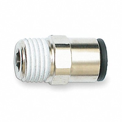 Male Connector Tube 10mm Pipe 1/4In PK10