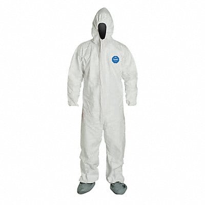 D2199 Hooded Coveralls XL Wht Tyvek(R) 400 PK6