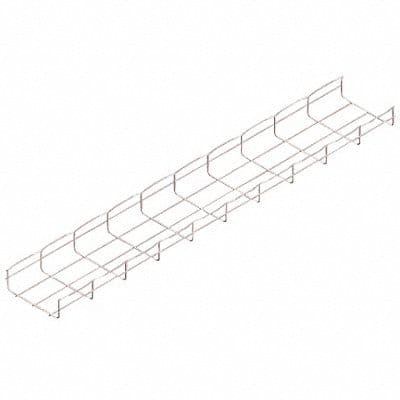 Wire Mesh Cable Tray 6x2In 10 Ft