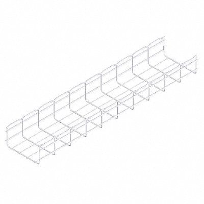 Wire Mesh Cable Tray 8x4In 10 Ft