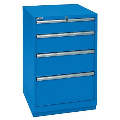 Mod Drwr Cab 41-1/2 H 4 Drwr Bright Blue