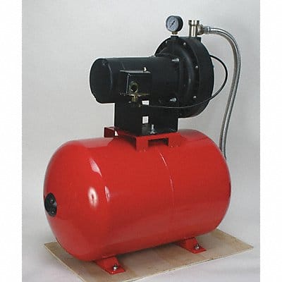 Jet Pump System 3/4 HP 17.0 gal tank