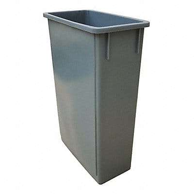 D2105 Trash Can Rectangular 23 gal Gray