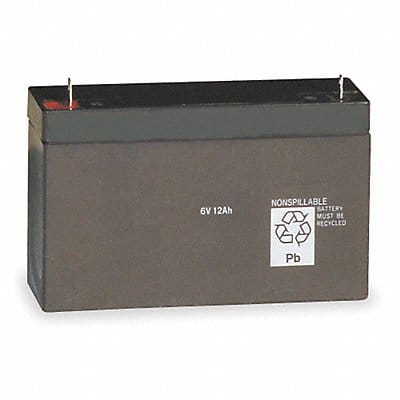 Battery 6V 168hr 6in Slip On