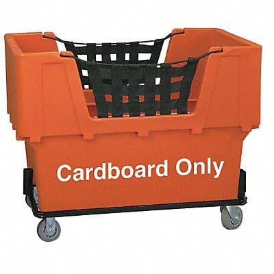 Cube Truck LLDPE Orange 23.0 cu ft.