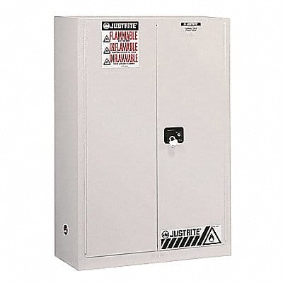 E4580 Flammable Safety Cabinet 60 gal White