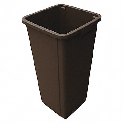 D2124 Trash Can Liner Square 23 gal Brown