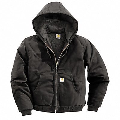 F2635 Hooded Jacket Insulated Black XL