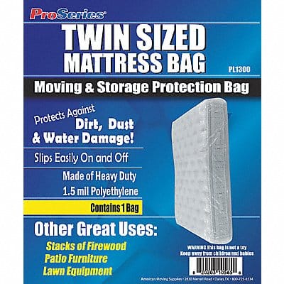 Mattress Bag Twin 1.50 mil