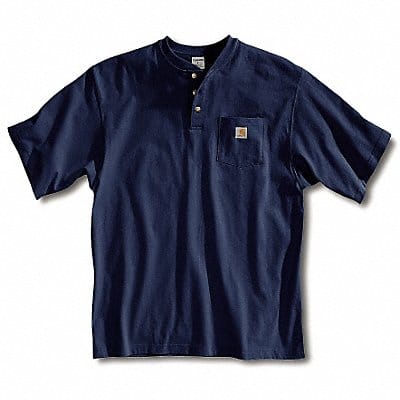 K7960 Short Sleeve Henley Navy XL