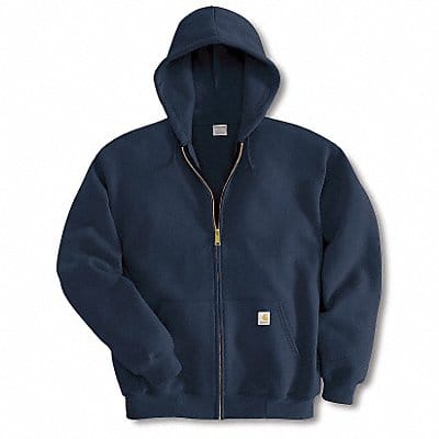 Hooded Sweatshirt Navy Cotton/PET 3XL