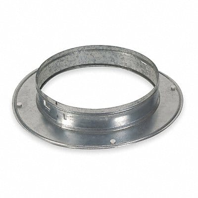 Snap On Collar Round Galvanized Steel