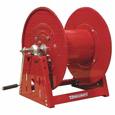 Hand Crank Hose Reel 150 ft 1 ID Red