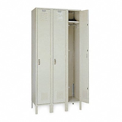 Wardrobe Lockr Lvrd 3 Wide 1 Tier Putty