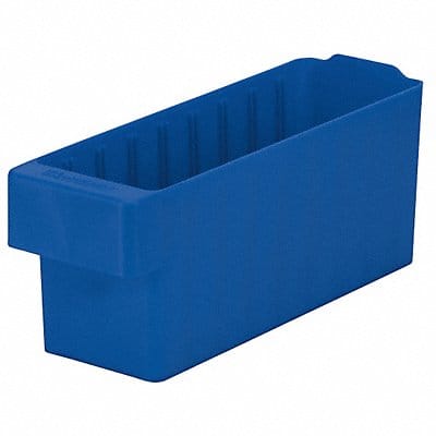 Drawer Bin Blue Polystyrene 4 5/8 in