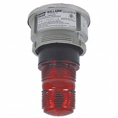 Hazardous Warning Light Xenon Red 120VAC