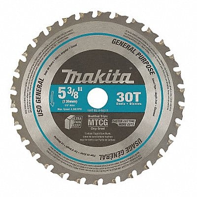 Circular Saw Blade 5 3/8 in 30 Teeth