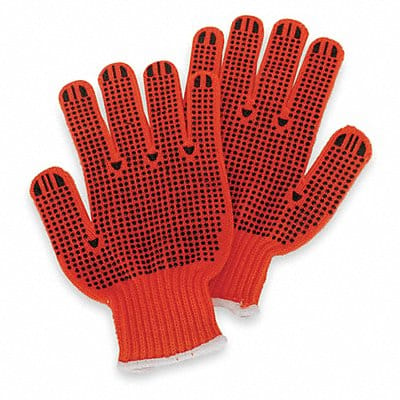 D1769 Knit Gloves Orange XL PR