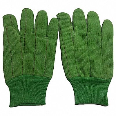 H0580 Canvas Gloves Green L PR