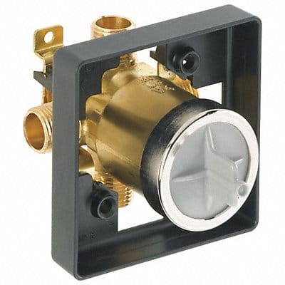 Valve Body In-Wall Brass