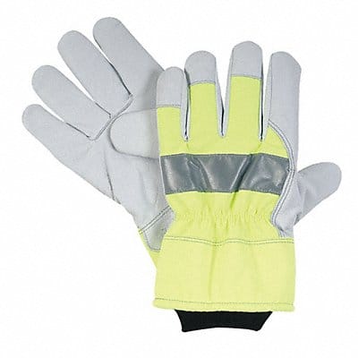 D1687 Cold Protection Gloves M Hi Vis Green PR