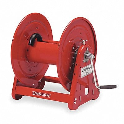 Hand Crank Hose Reel 100 ft 1/2 ID Red