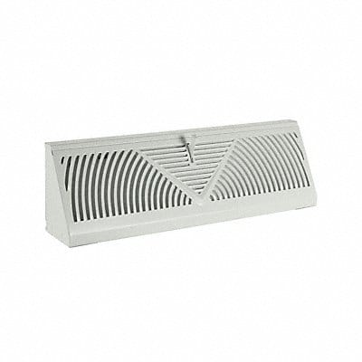 Baseboard Register White 15