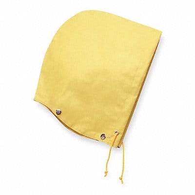 Rain Hood Yellow Snaps Rubber