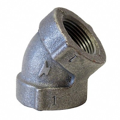 45 Elbow Cast Iron 3/8 in Female NPT