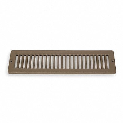 Toe Space Grille 2x12 Brown