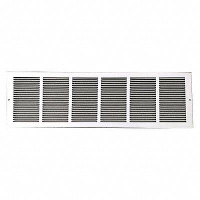 Return Air Grille 8x30 White