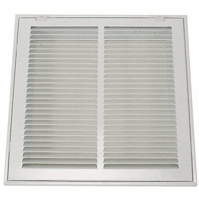 Filtered Return Air Grille 14x14 White