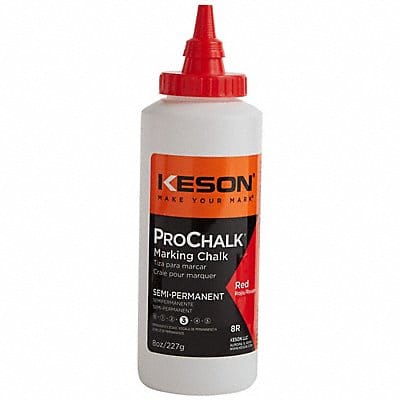 Marking Chalk Refill Red 8 Oz