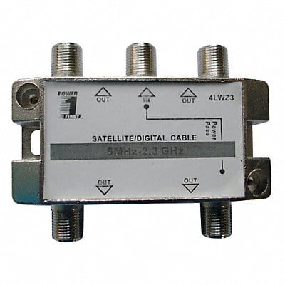 Cable Splitter 4-Way F-Type 2.3 GHz