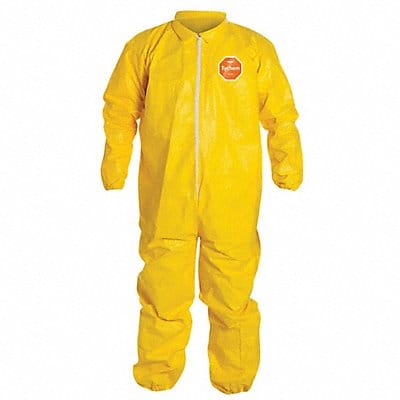 D2251 Coveralls XL Ylw Tychem 2000 PK12