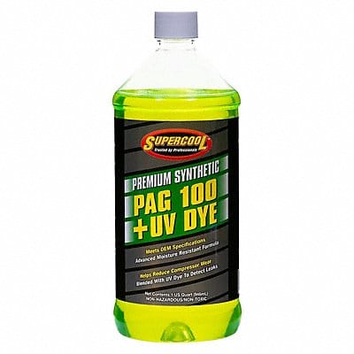 A/C Comp Lube UV Dye 32 Oz Flsh Pnt 450F