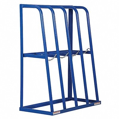 Vertical Bar Rack Starter 60-7/8 H Blue