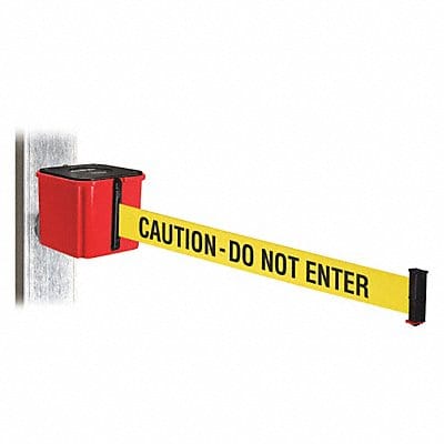 Belt Barrier Red Caution Do Not Enter