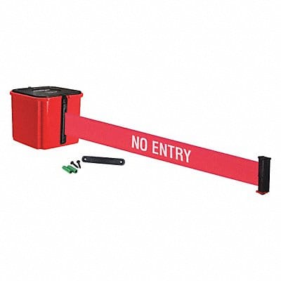 Belt Barrier No Entry 4 H Powder Coated