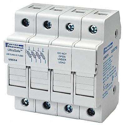 Fuse Block 0 to 30A Class CC 4 Pole