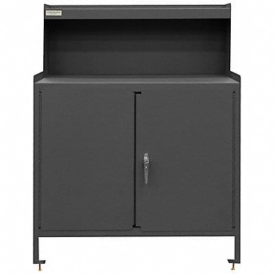 Cabinet Shop Desk 47-1/4 H Gray