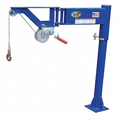 Davit Crane Van 400 Lb Manual