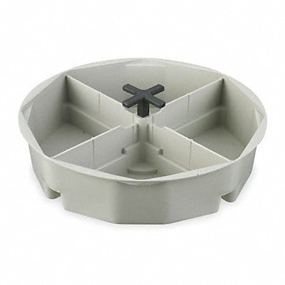 Bucket Tool Organizer Plastic Off-White