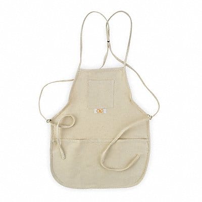 Tool Apron White Canvas 29 to 46 in