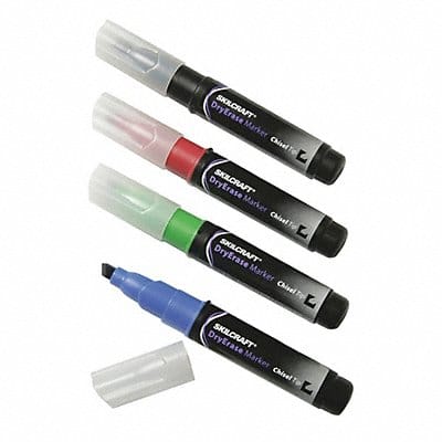 Dry Erase Markers Chisel PK4