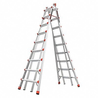 Telescoping Step Ladder 17ft IA Aluminum