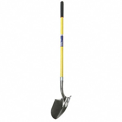 Round Point Shovel Open Back Blade