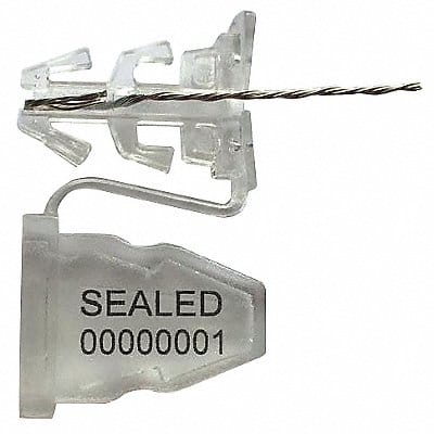 Padlock Seals Clear PK50